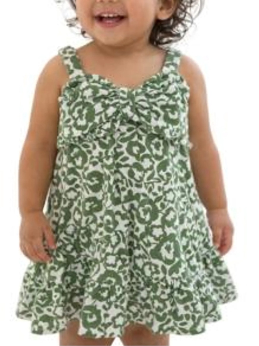 Janie and Jack Green Pine Meadow
Floral Green and White Dress size 6